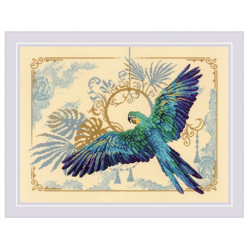 Embroidery kit Tropical Beauty Embroidery kit Tropical Beauty