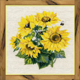 Riolis Borduurpakket Zonnebloemen