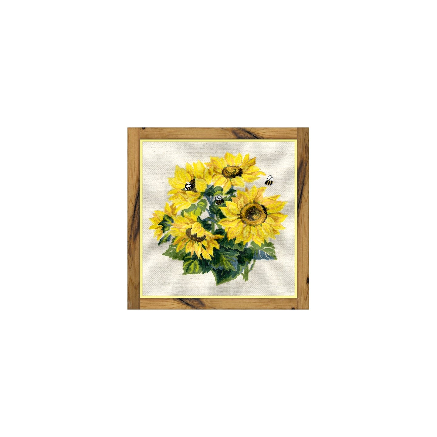 Riolis Stickset Sonnenblumen