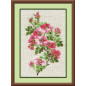 Borduurpakket Mei wilde roos