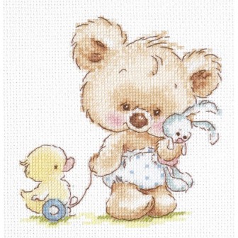 Kit de broderie Mes jouets
