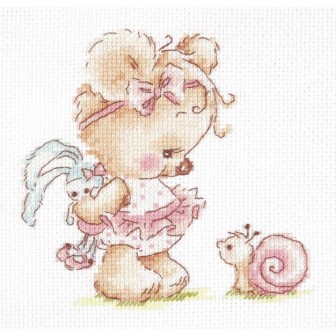 Embroidery kit I'm Friends with You!
