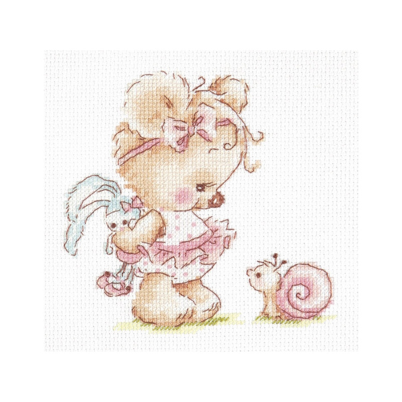 Embroidery kit I'm Friends with You! Embroidery kit I'm Friends with You!