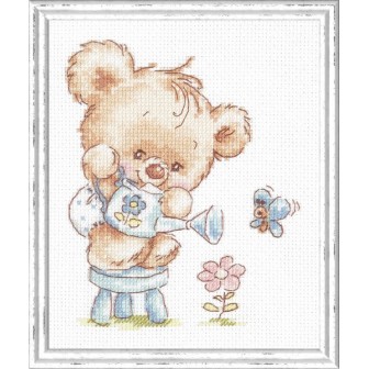 Embroidery kit My Flower
