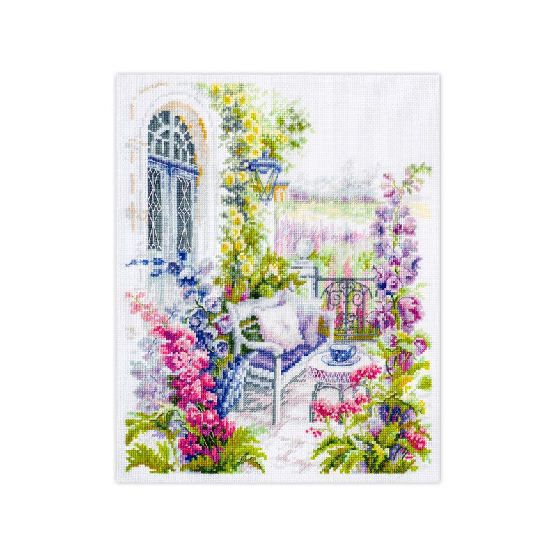 Stickset Gemütliche Terrasse Stickset Gemütliche Terrasse