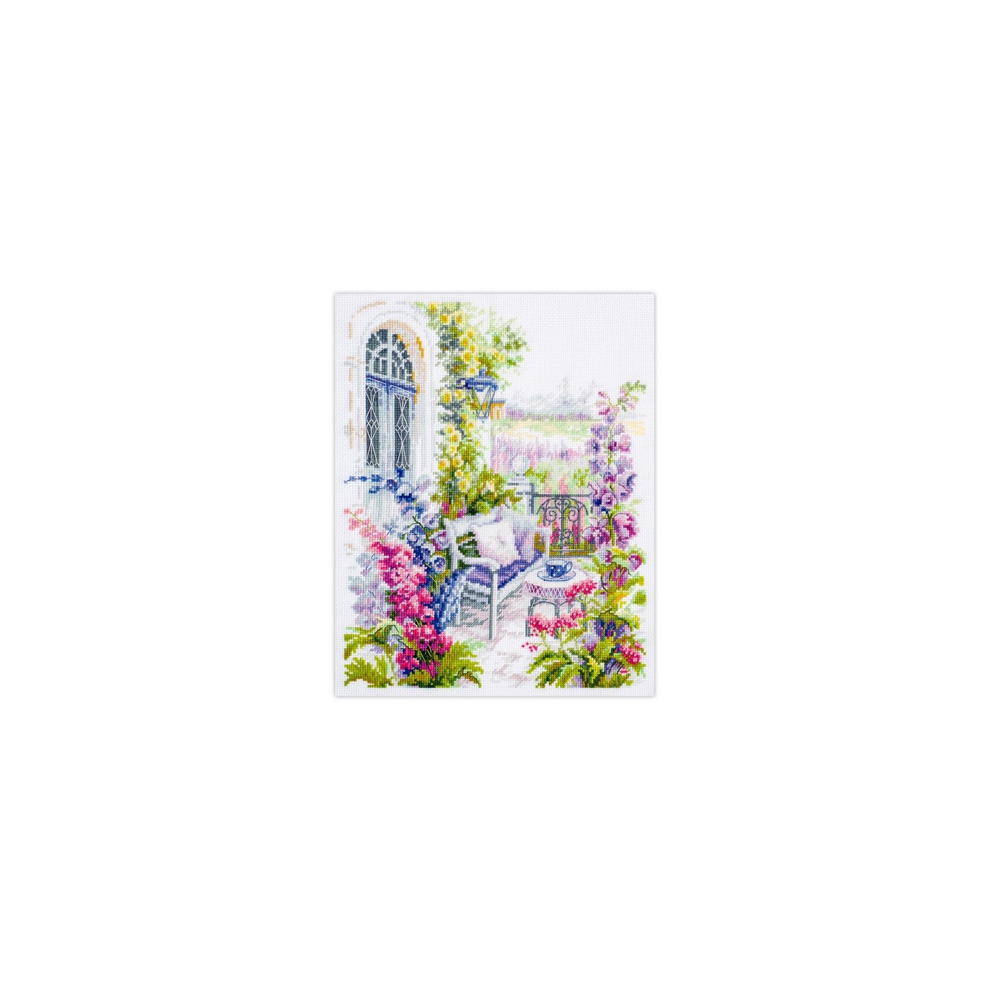 Embroidery kit Cozy Terrace
