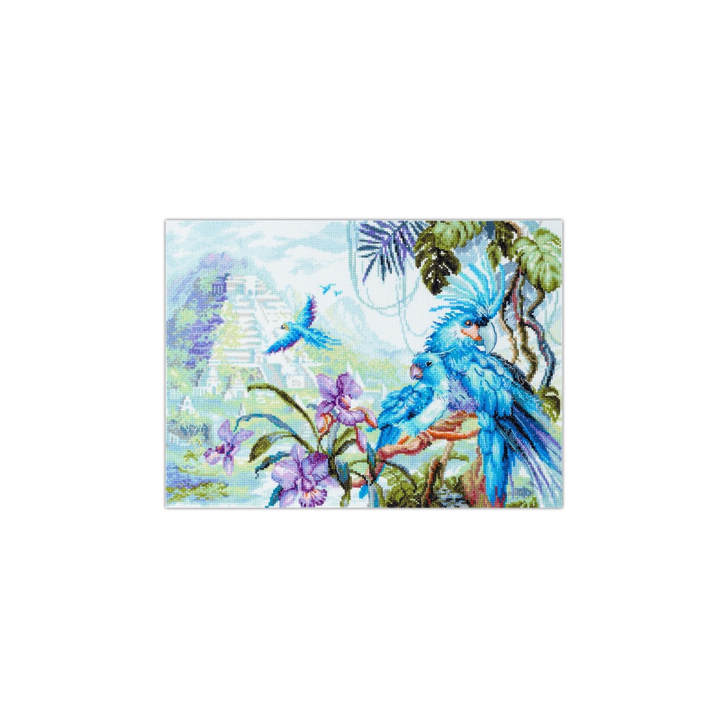 Kit de broderie Monde perdu