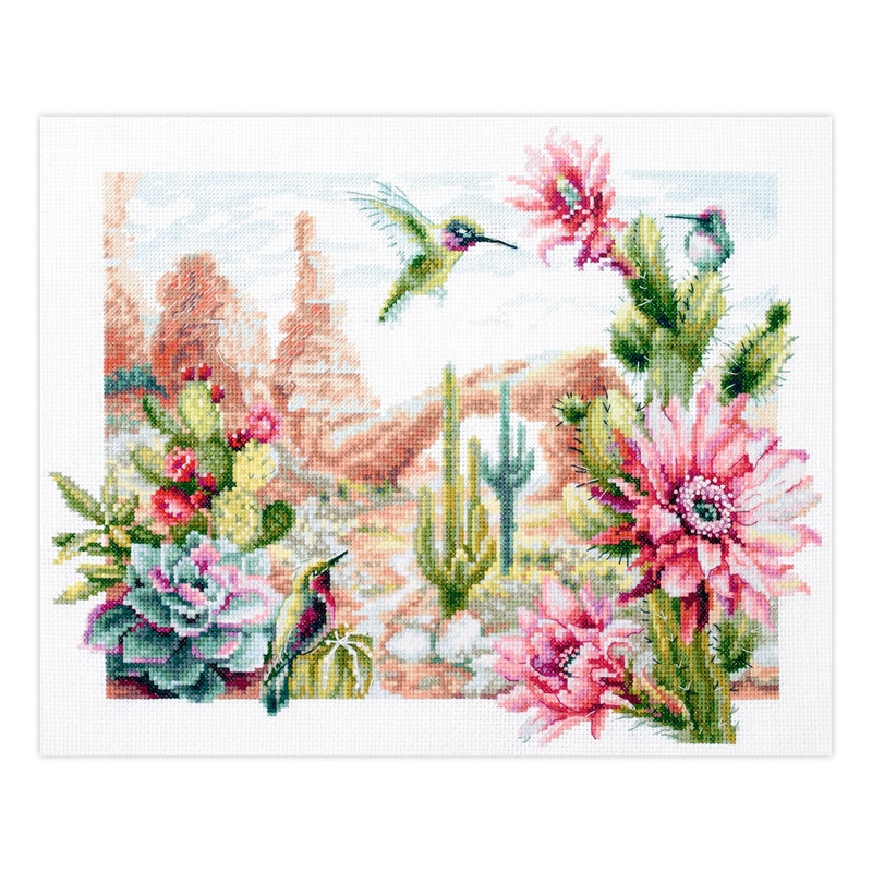 Embroidery kit Wild West Flowers Embroidery kit Wild West Flowers