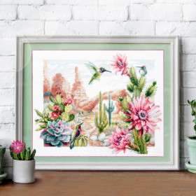 Kit de broderie Fleurs du Far West