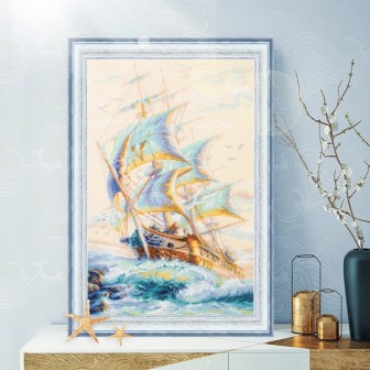 Embroidery kit Wind of Luck