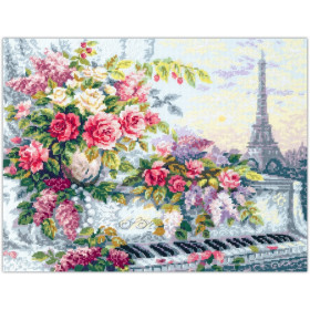 Kit de broderie Mélodies de Paris