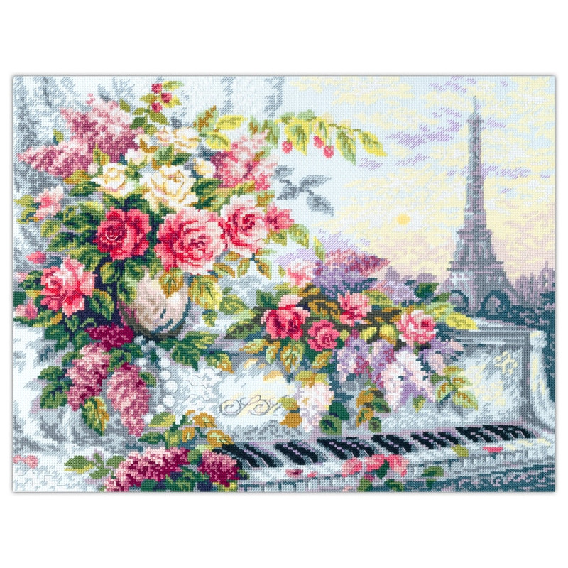 Kit de broderie Mélodies de Paris Kit de broderie Mélodies de Paris