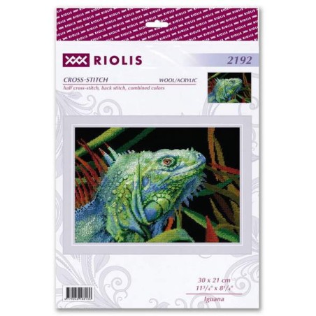 Kit de broderie Iguane