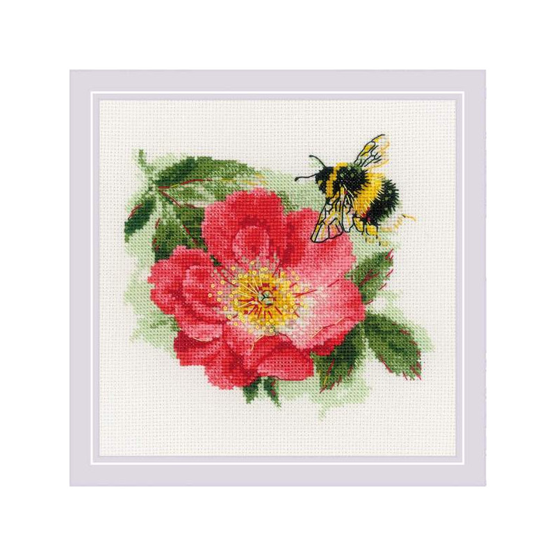 Borduurpakket Harige hommel Borduurpakket Harige hommel