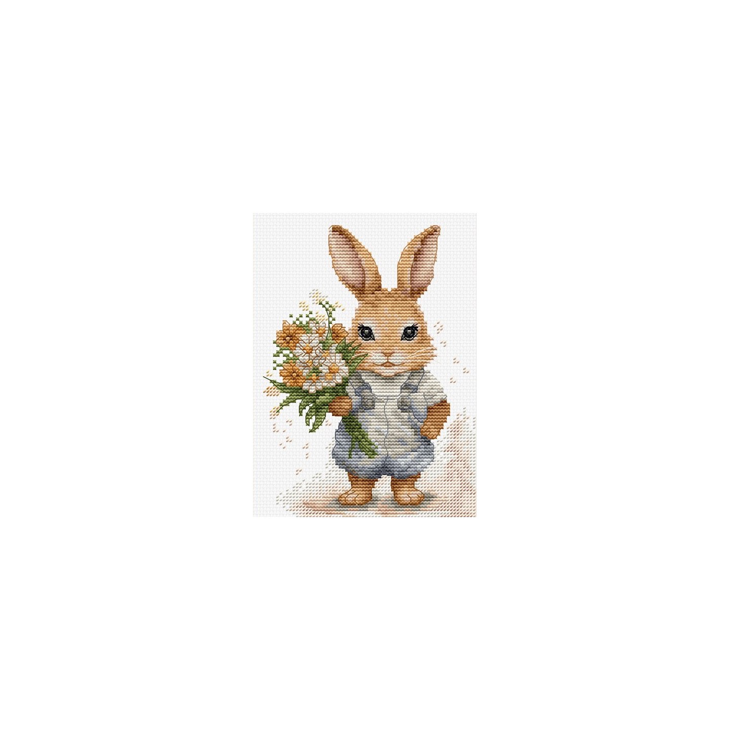 Luca-S Embroidery kit The Bunny's Surprise