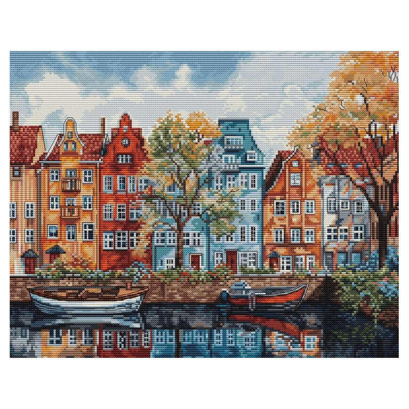 Embroidery kit Copenhagen Embroidery kit Copenhagen
