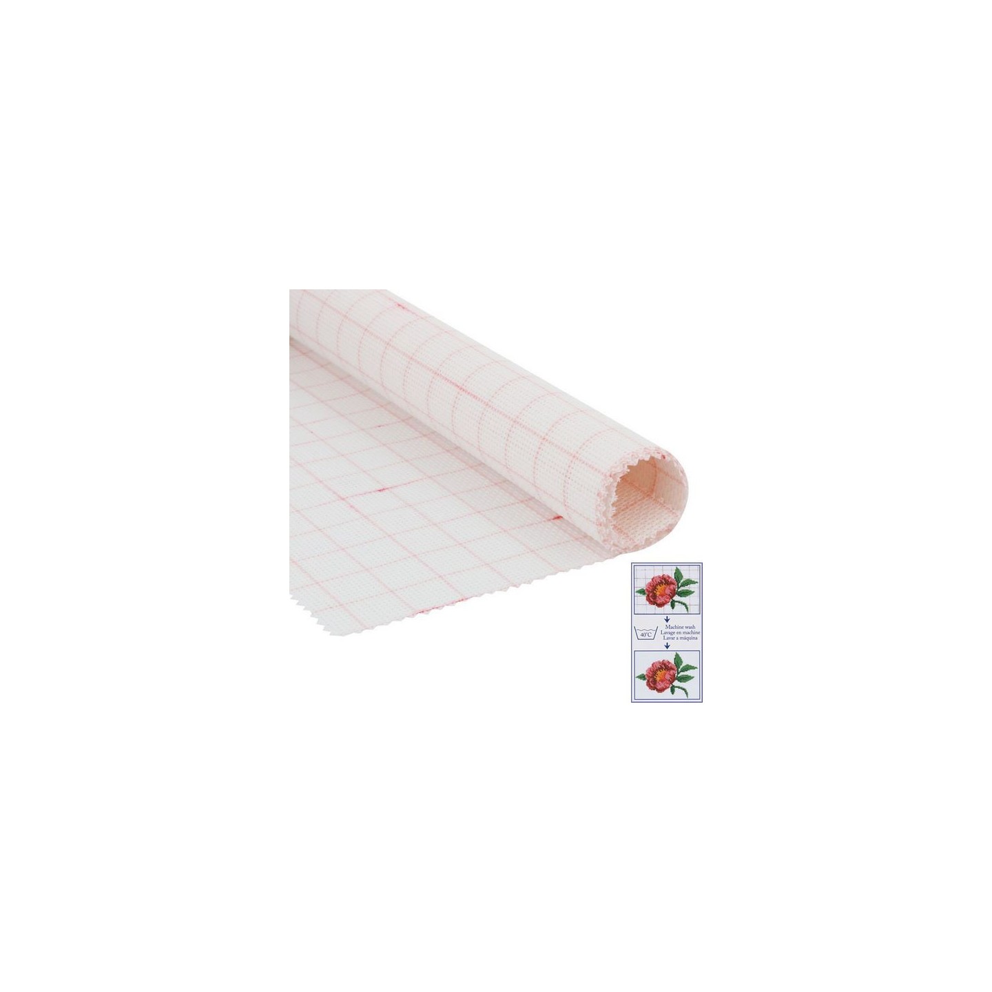 DMC Aidastof Magic 5,5 kr (14) Blanc