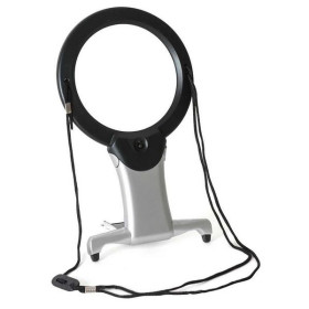 Lampe loupe mains libres LED