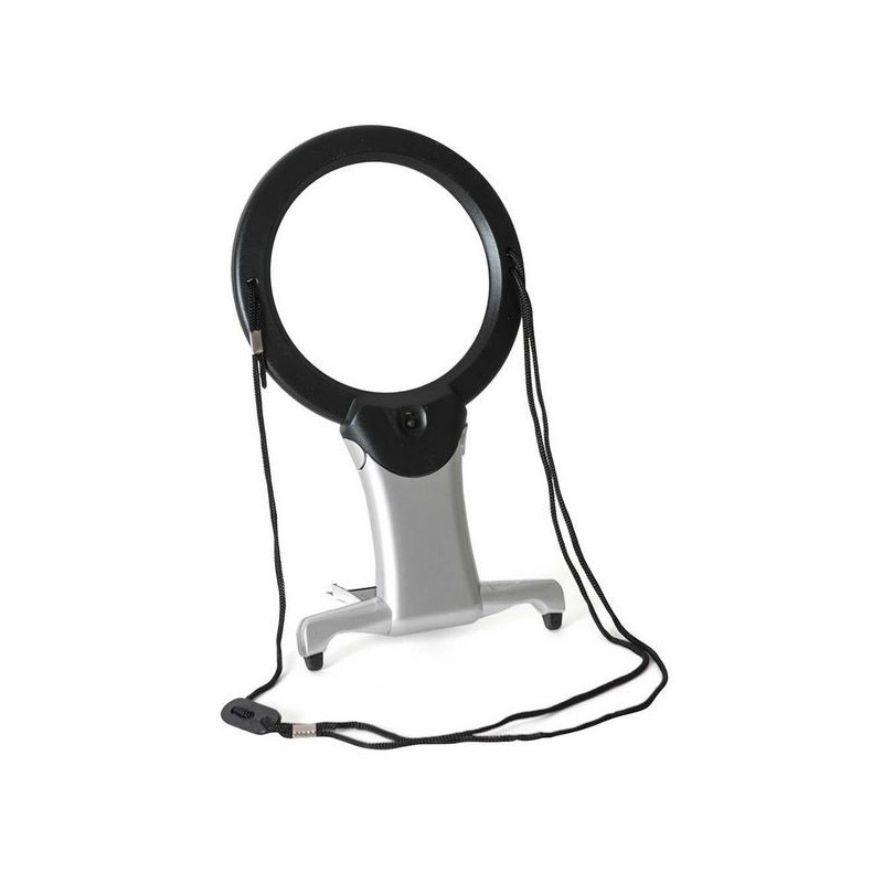 Lampe loupe mains libres LED
