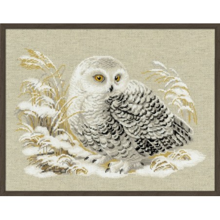Riolis Borduurpakket Witte Uil