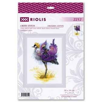 Riolis Borduurpakket Gekroonde Kraan