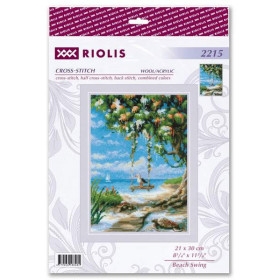Embroidery kit Beach swing
