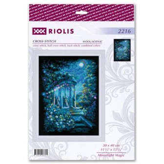 Riolis Kit de broderie Magie du clair de lune