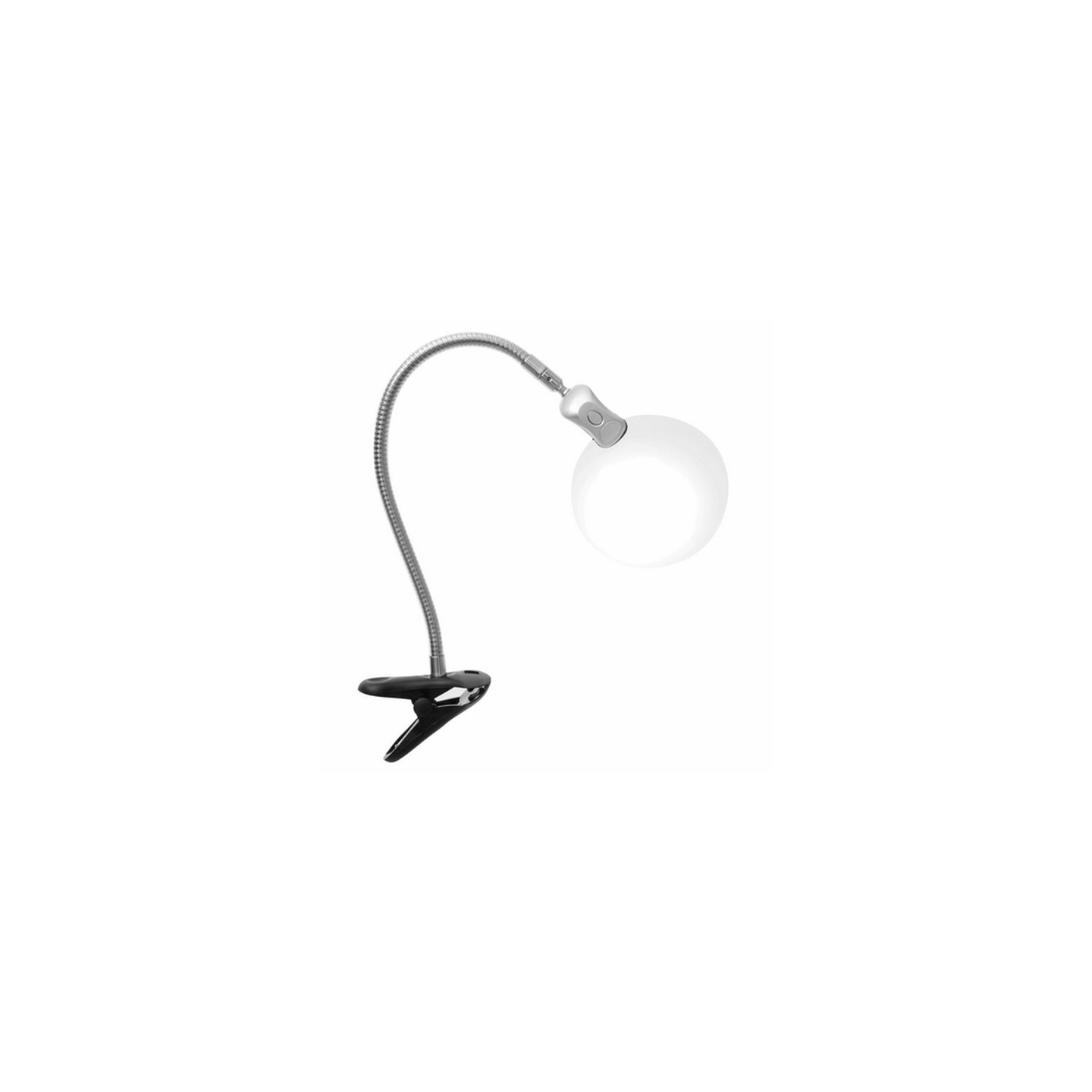 Lampe loupe clipsable