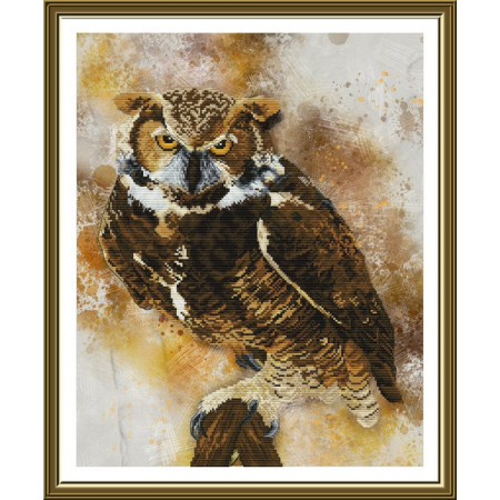Kit de broderie Hibou
