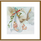 Stickset Ein Geschenk eines Storches Stickset Ein Geschenk eines Storches
