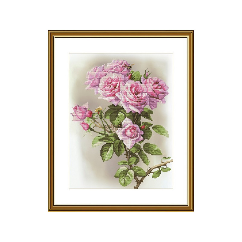 Embroidery kit Pink Sonata