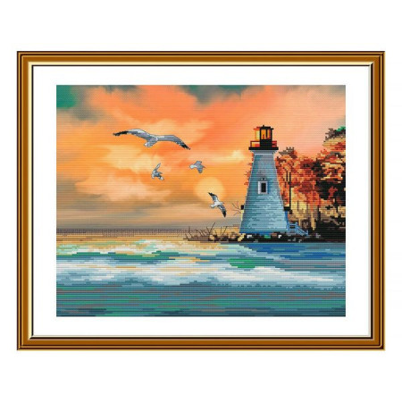 Embroidery kit Lighthouse