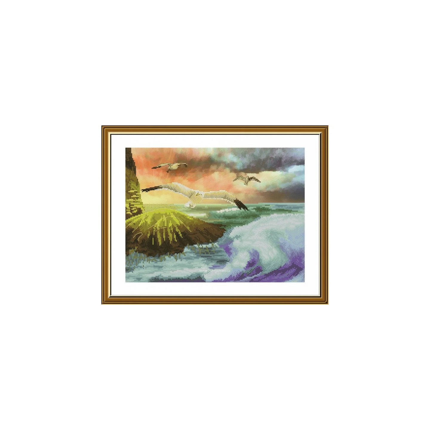 Embroidery kit The light of the morning dawn