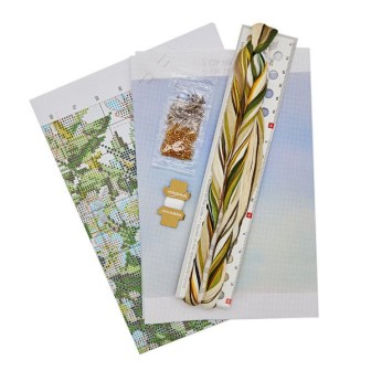 Stickset Frühling im Garten