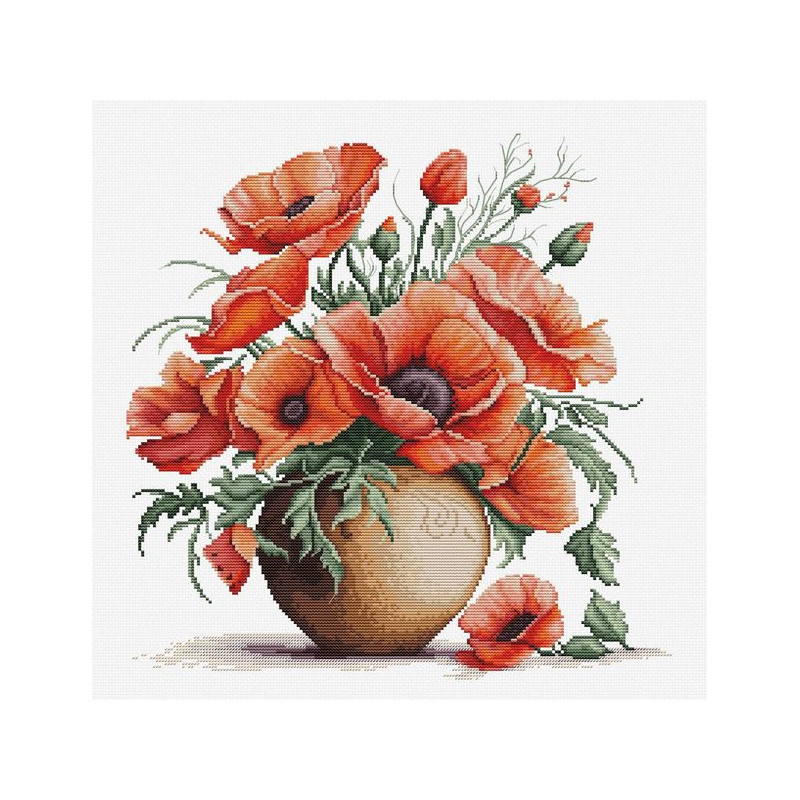 Embroidery kit Summer Rubies Embroidery kit Summer Rubies