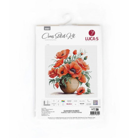 Embroidery kit Summer Rubies