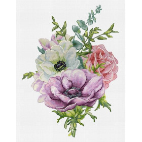 Luca-S Kit de broderie Anémones
