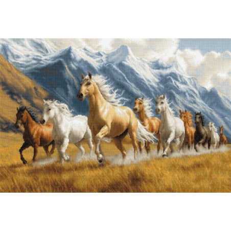 Luca-S Embroidery kit Free Spirit