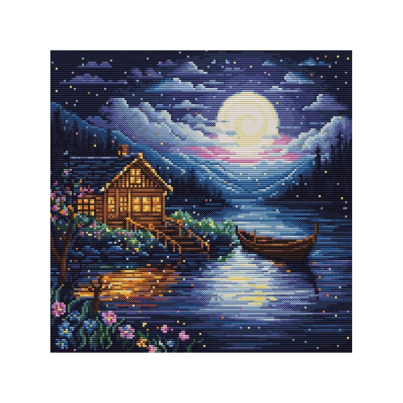 Kit de broderie Nuit de printemps