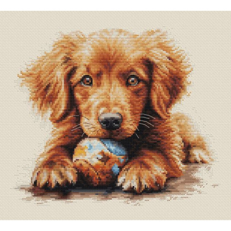 Kit de broderie Le temps de jeu