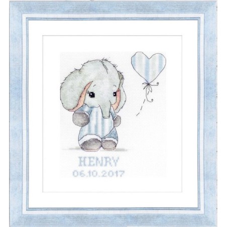 Luca-S Kit de broderie Bébé garçon R02