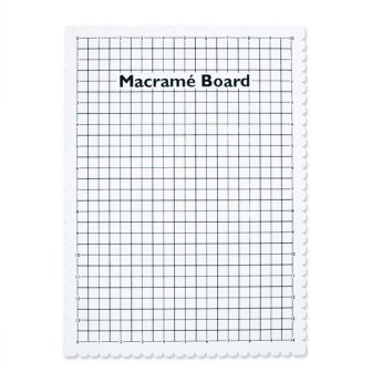Macramé board 18,5 x 26,5 cm