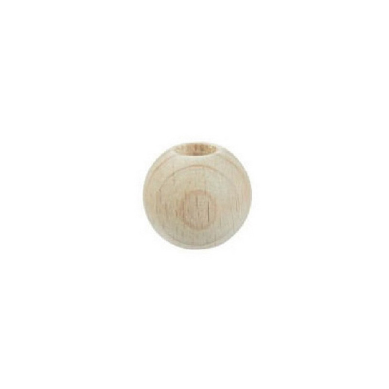 Perles de macramé en bois 20 mm Perles de macramé en bois 20 mm
