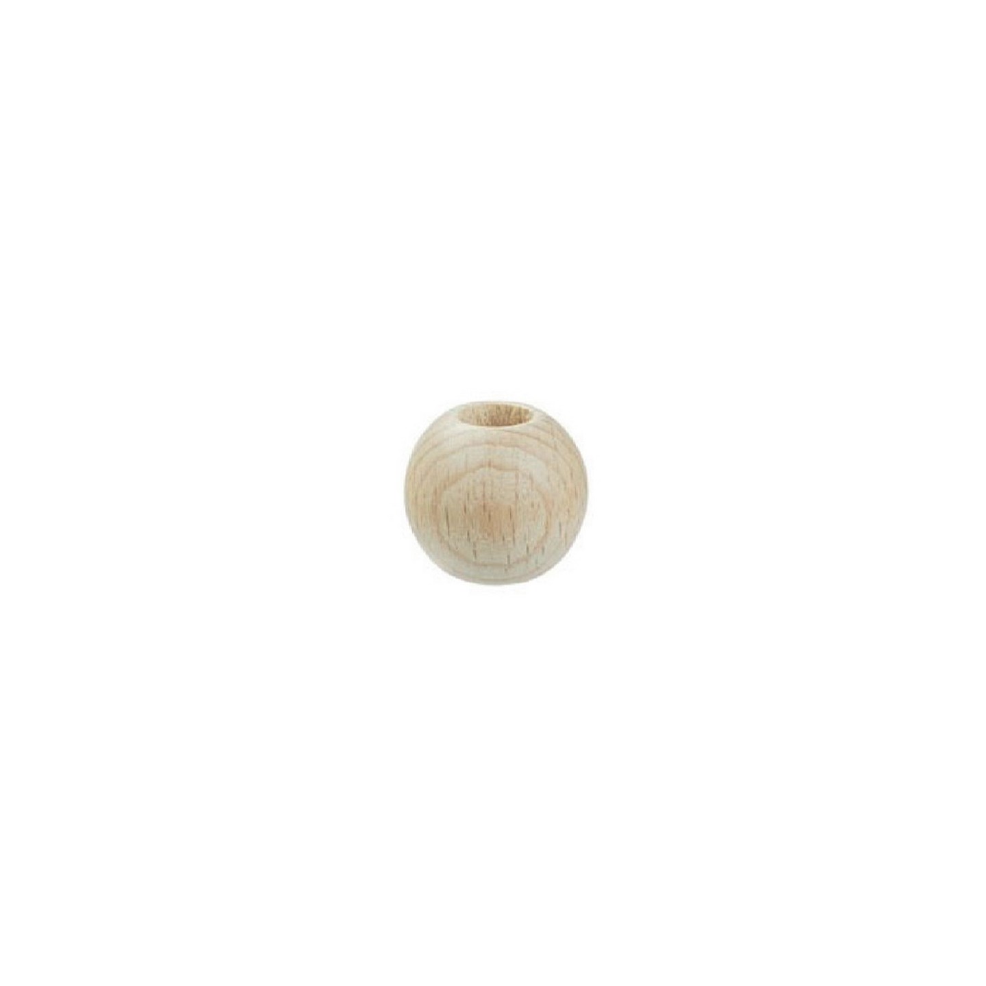 Houten macramé kralen 25 mm