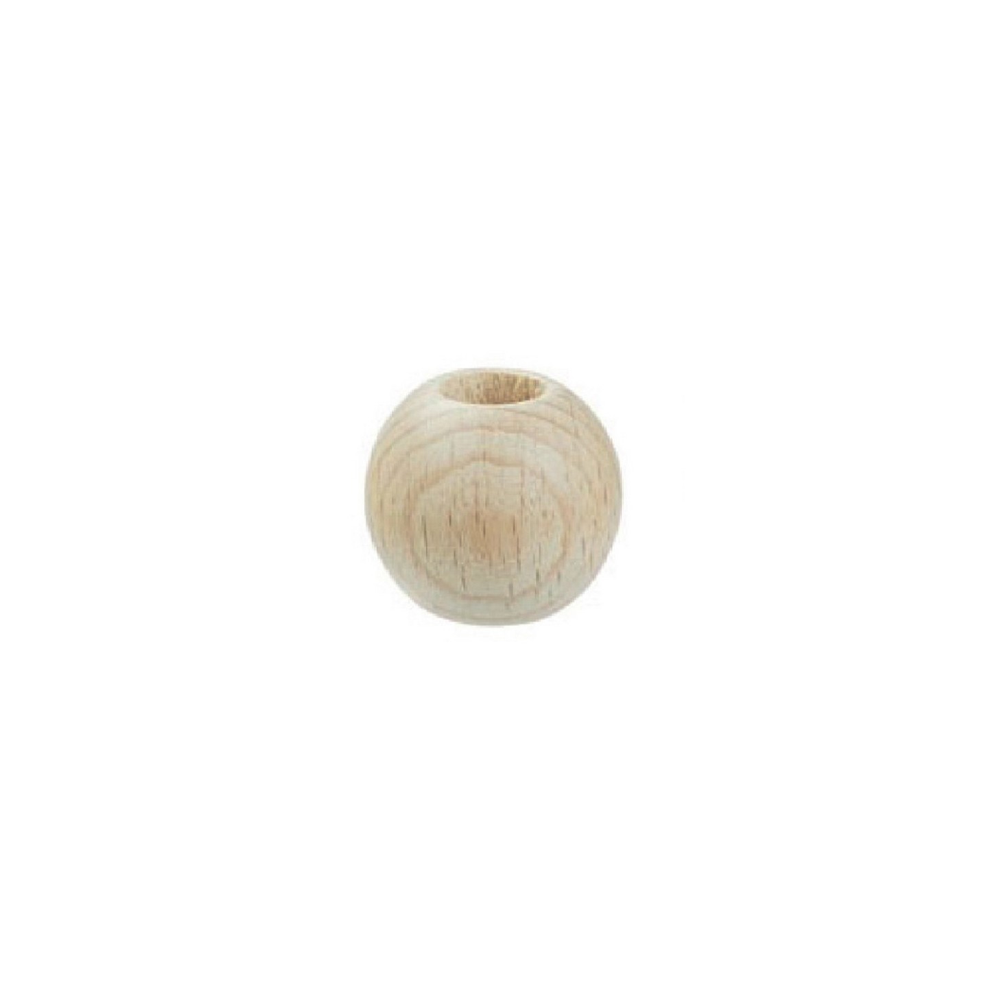 Houten macramé kralen 30 mm