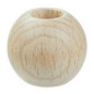 Houten macramé kralen 40 mm Houten macramé kralen 40 mm