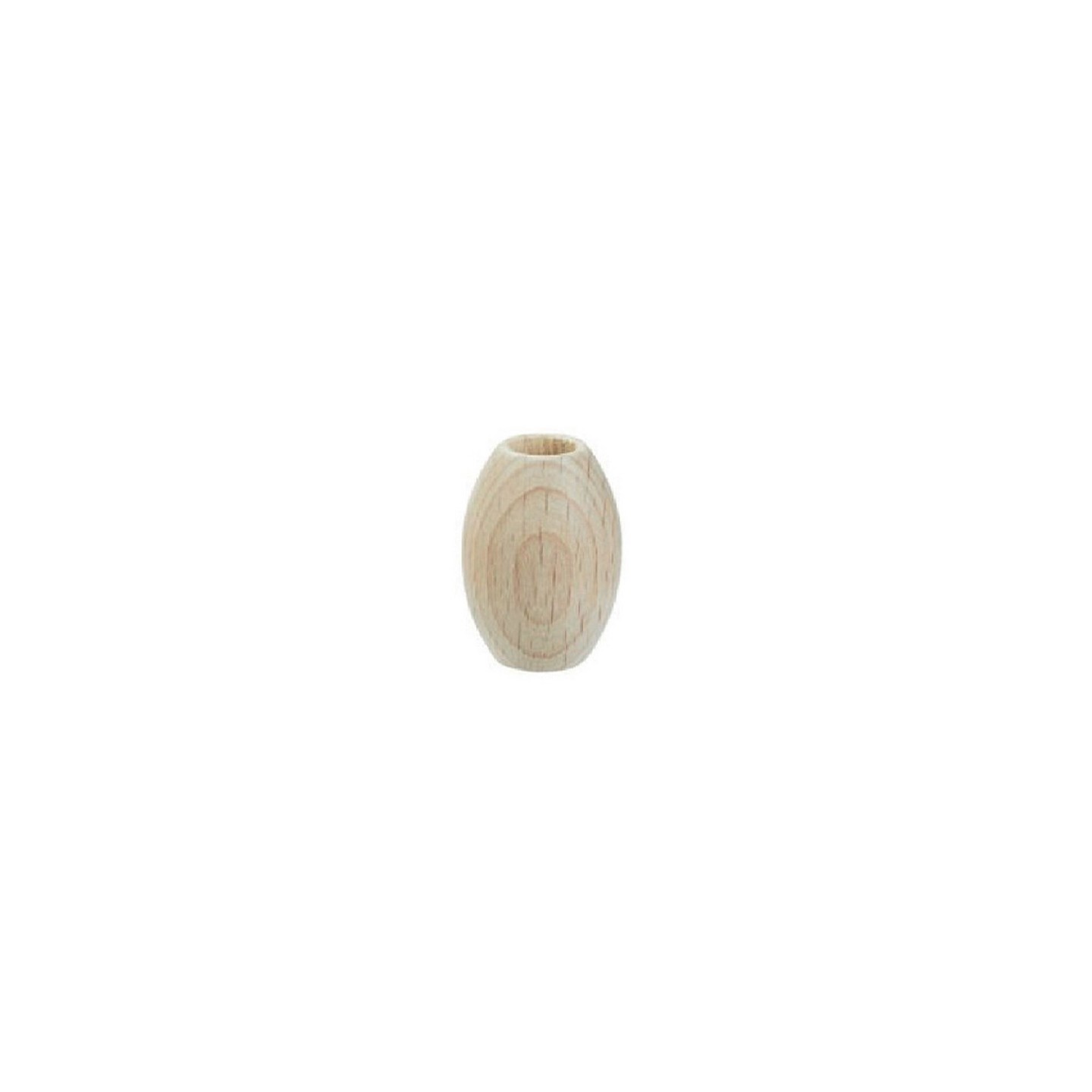Makramee perlen Oval 20 x 30 mm holz
