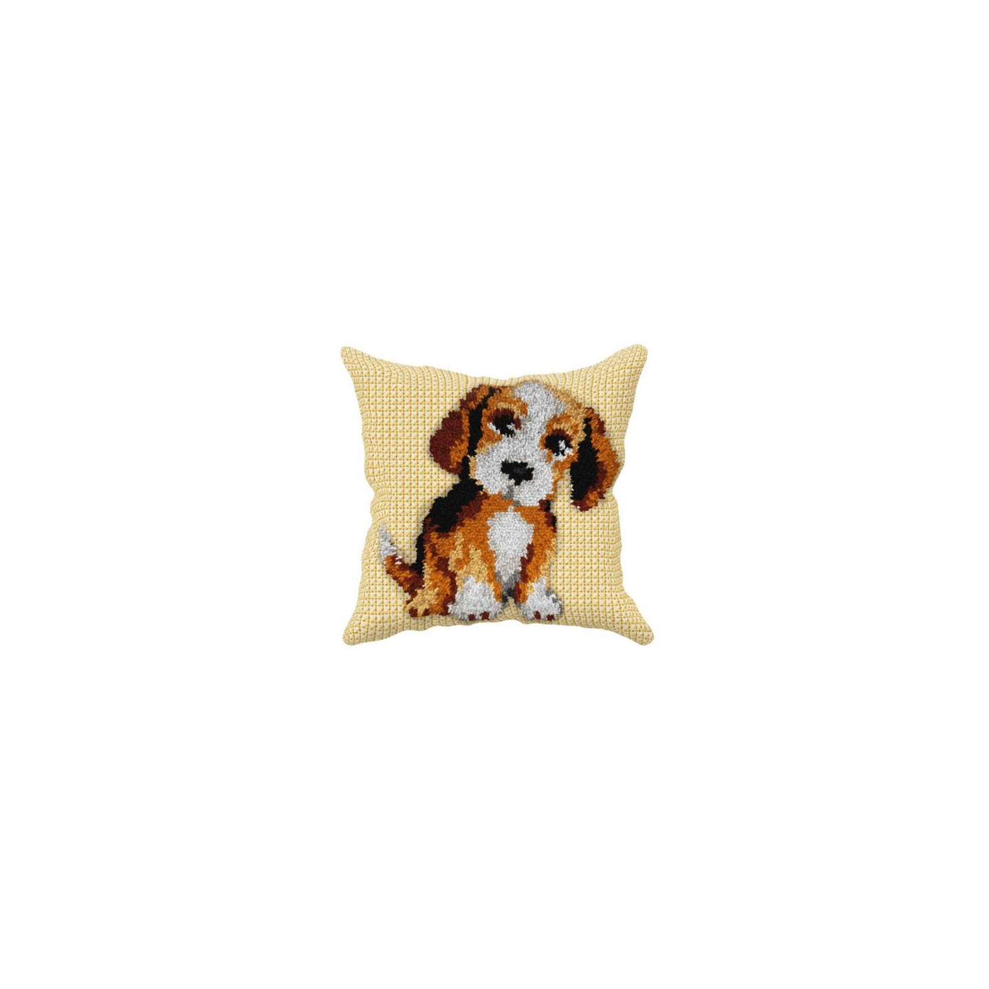 Kit coussin au point noué petit chien nr 4504