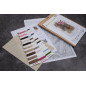 Kit de broderie le cheval en fleurs