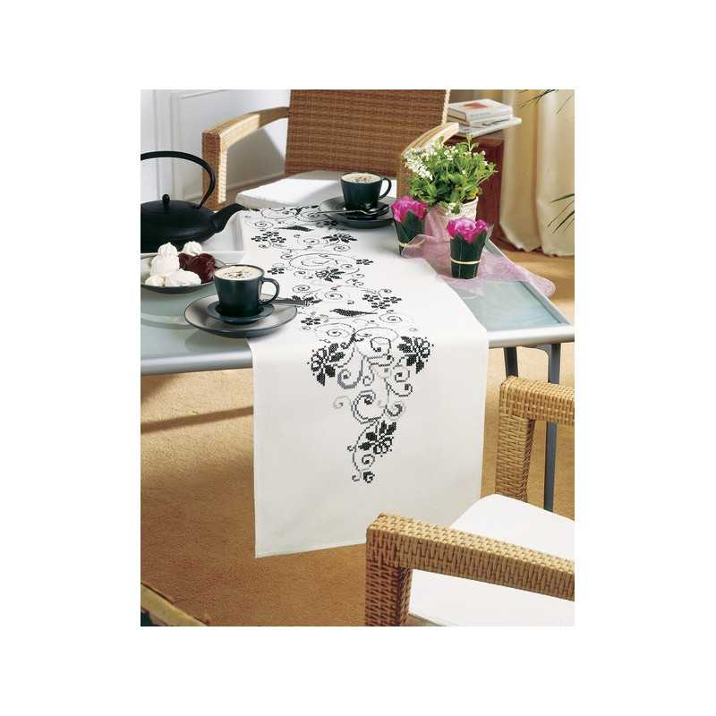 Bedruckter Läuferpackung Blumen